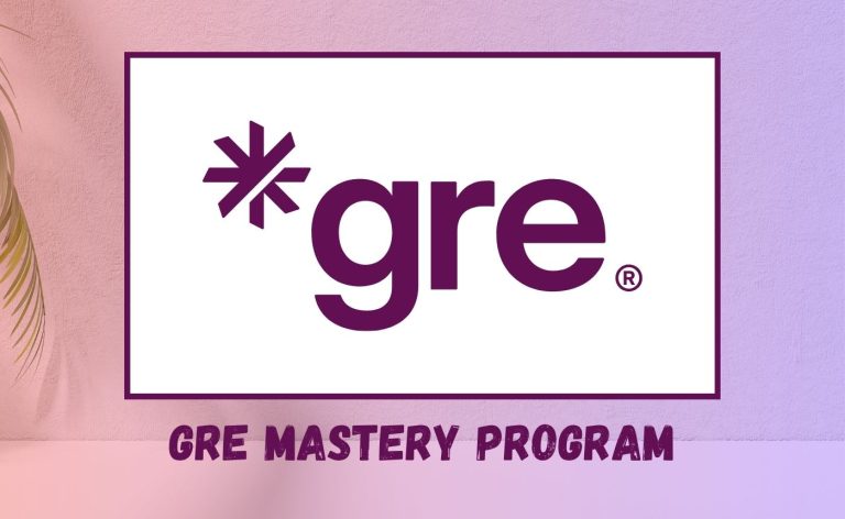GRE Mastery Program